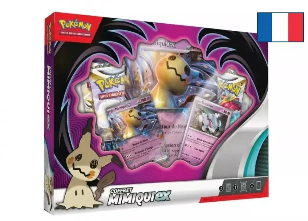 Coffret Pokemon Dresseur d'Elite Paldea Mimiqui - Boutique