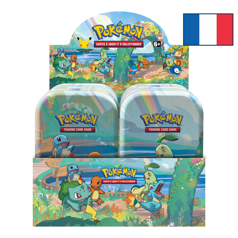 Pokémon JCC EV04 Ecarlate et Violet Display de 10 Mini-Tins *Français*