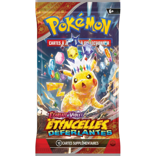 Booster Pokémon Étincelles Déferlantes EV 8 (Modèle aléatoire)