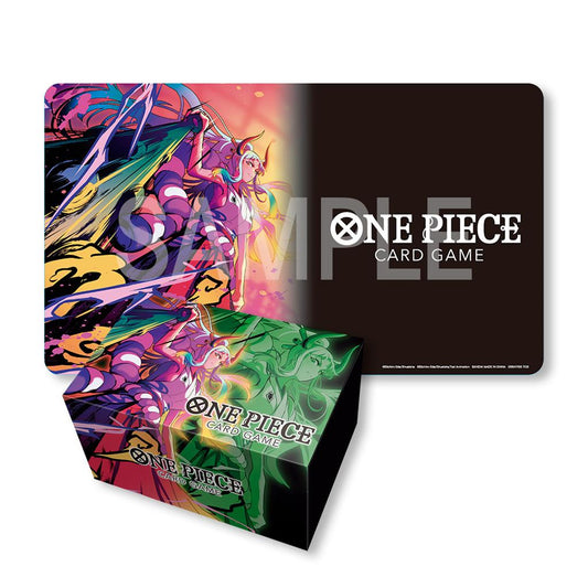 Tapis de jeu et Deck Box - Ace/Sabo/Luffy - One Piece Card Game