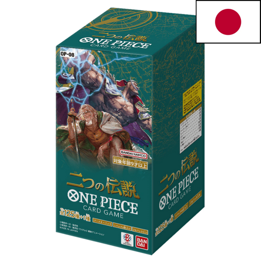 Boite de 24 boosters One Piece Card Game – TWO LEGENDS OP-08 JAPONAIS