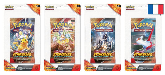 Booster blister Pokémon Étincelles Déferlantes EV 8 (Modèle aléatoire) FR