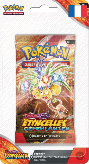 Booster blister Pokémon Étincelles Déferlantes EV 8 (Modèle aléatoire) FR