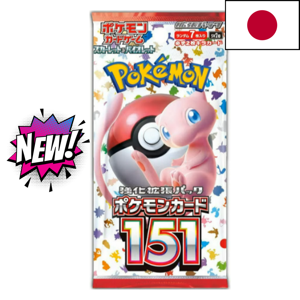 BOOSTER SV2A POKÉMON CARD 151 - JPN - Poke-Geek