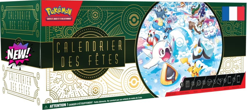 Calendrier De L’avent Pokémon 2024 - Fr