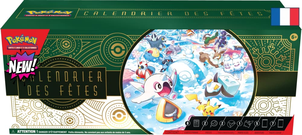 Calendrier De L’avent Pokémon 2024 - Fr