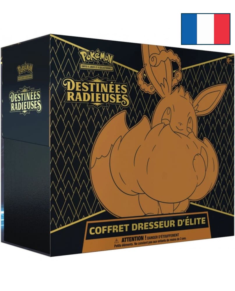 Coffret Dresseur d'élite Épée et bouclier : Destinées Radieuses - Pokémon FR - Poke-Geek