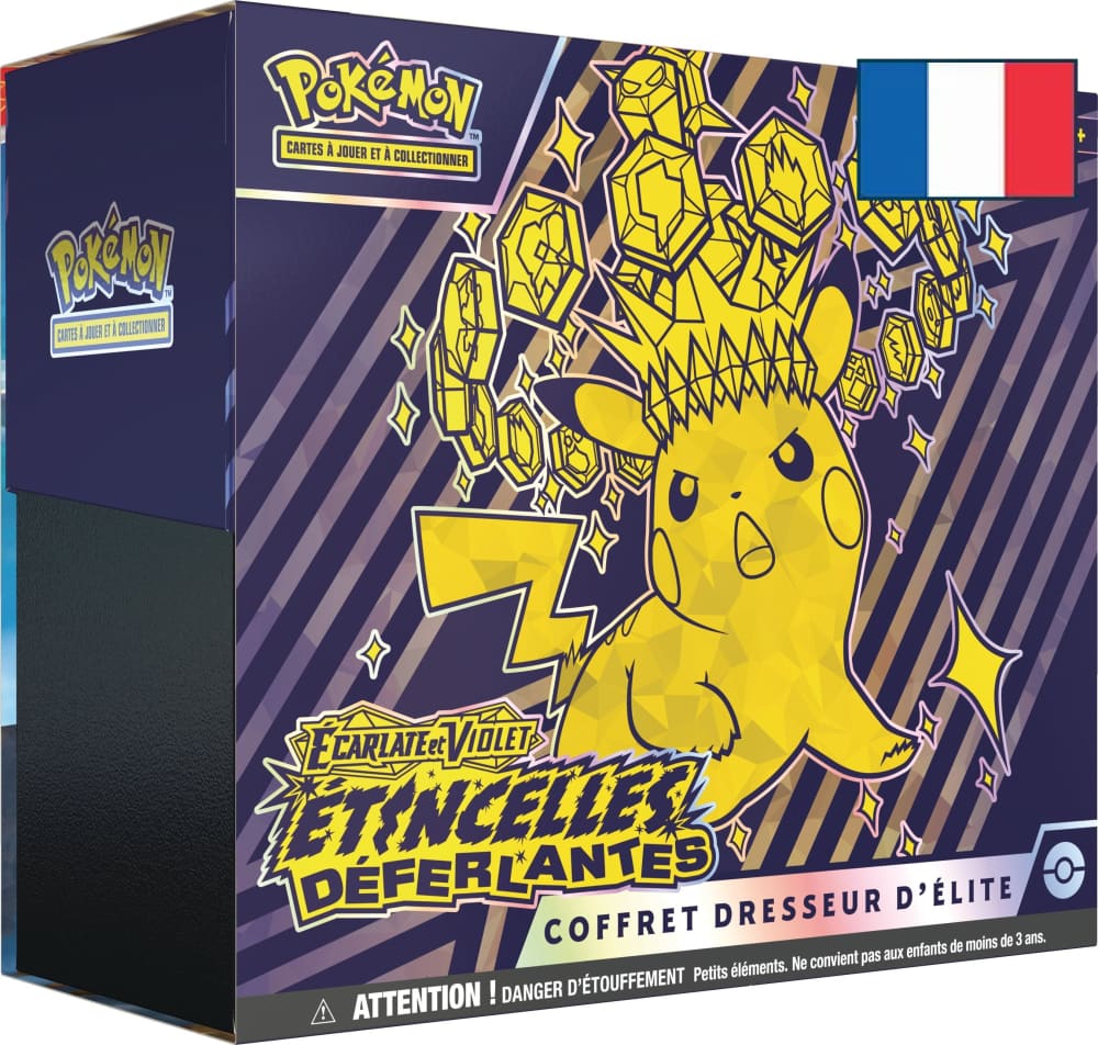 Coffret Dresseur D’élite Étincelles Déferlantes (Ev08) - Fr Etb