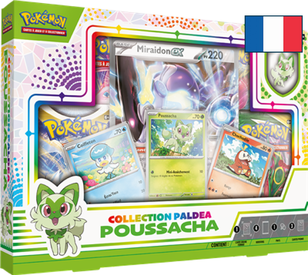 Coffret Poussacha Collection Paldea Pokémon FR - Poke-Geek