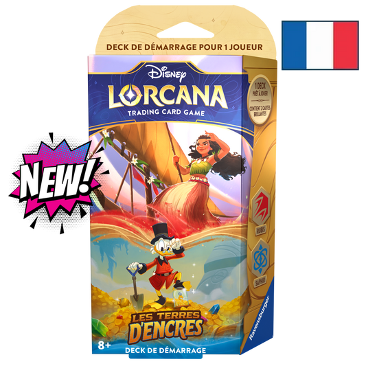 DECK DE DÉMARRAGE VAIANA ET PICSOU – DISNEY LORCANA - FR