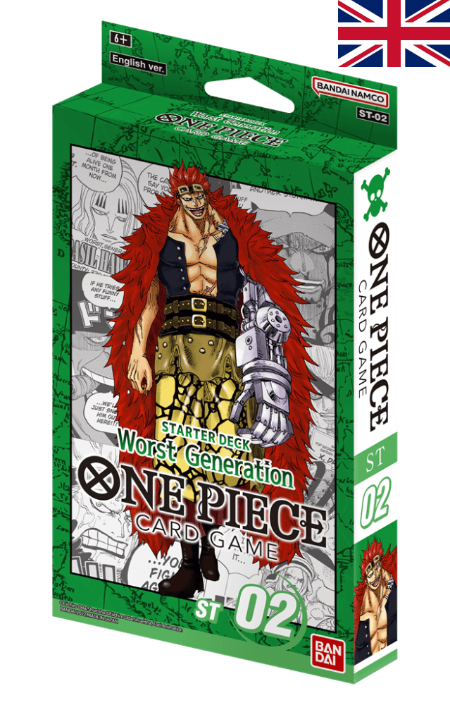 Deck - One Piece - Starter Deck: Worst Generation - ST02 - Scellé - Anglais - Poke-Geek