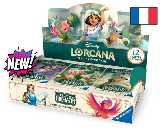 DISPLAY DISNEY LORCANA L’ÎLE D’ARCHAZIA – CHAPITRE 7 FR