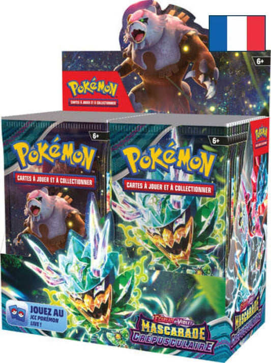 Display Pokémon Ecarlate Et Violet Mascarade Crépusculaire EV6 - FR