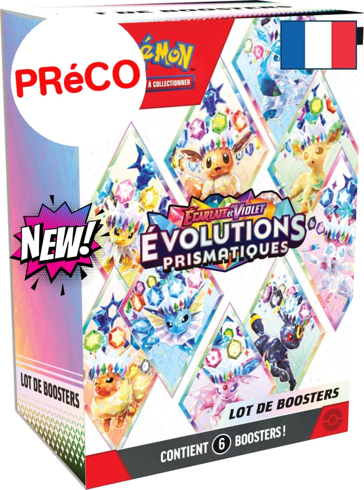 Pokémon Bundle: Écarlate Et Violet 08.5 - Évolutions Prismatiques Fr 8.5