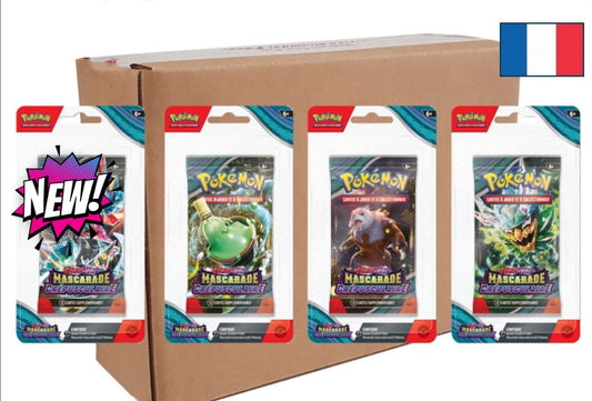 Pokémon - Carton de 36 Boosters sous Blister EV06 : Mascarade Crépusculaire FR