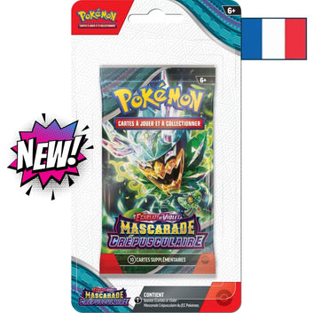 Pokémon - Carton de 36 Boosters sous Blister EV06 : Mascarade Crépusculaire FR