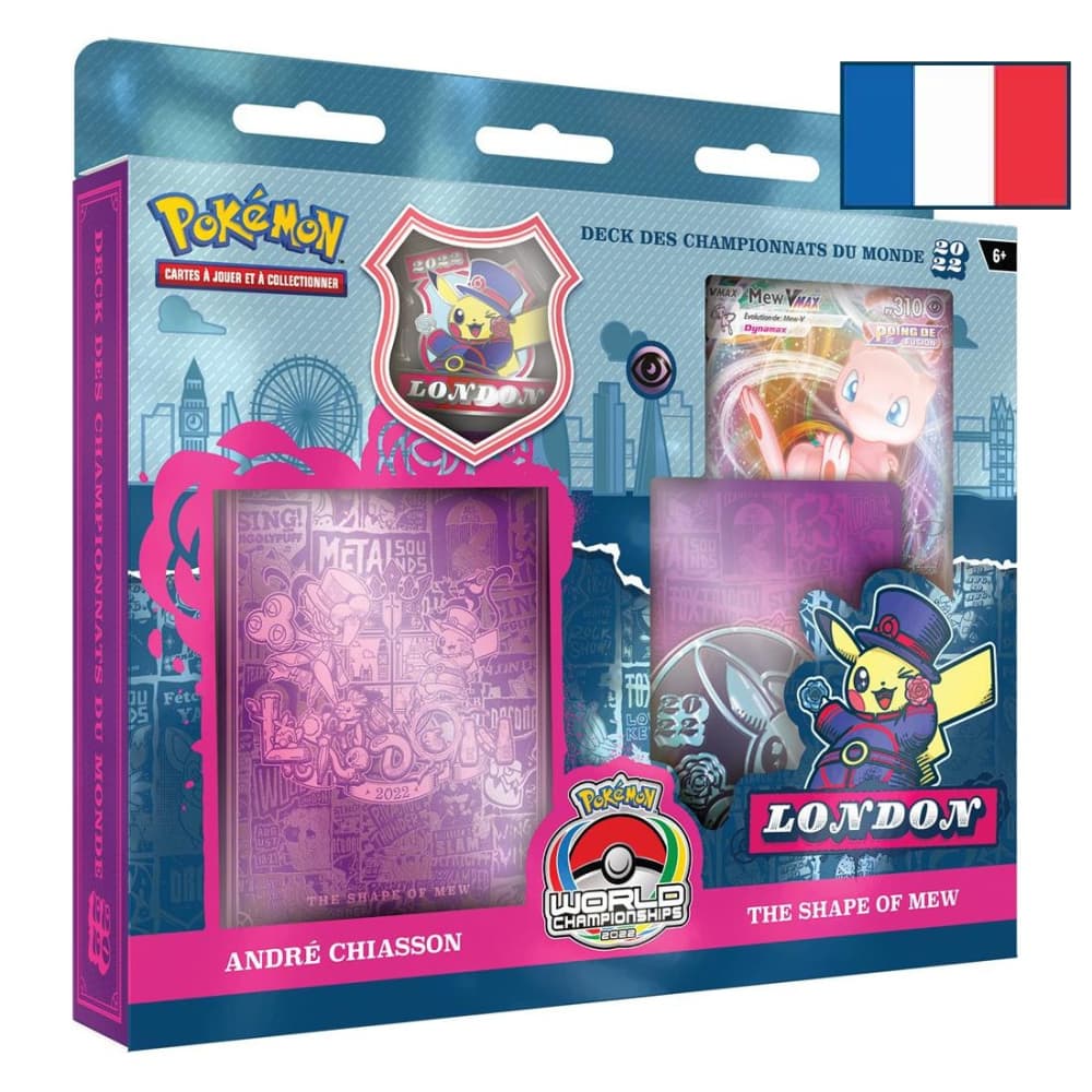 Pokémon Deck Championnat Du Monde 2022 - The Shape Of Mew- Français Mew