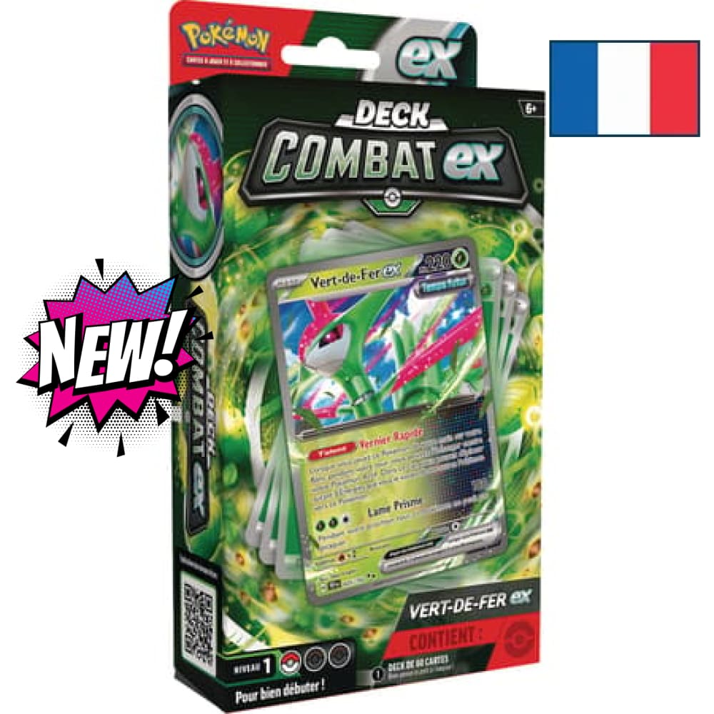 Pokemon Deck Combat Vert-De-Fer-Ex Fr