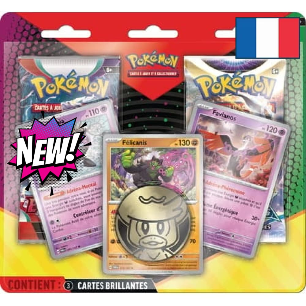 POKÉMON - Duopack 2 Boosters (3 Cartes Promo) - 2025/03 - FR Duopack EB09 / EV01