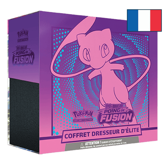 Pokémon Elite Trainer Box POING DE FUSION EB 8 - FR