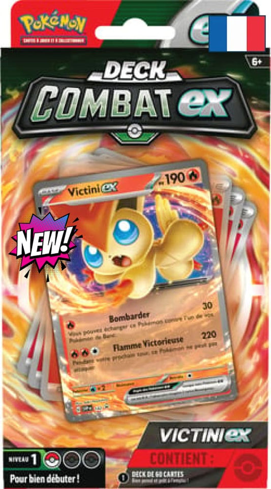 POKÉMON JCC - DECK COMBAT VICTINI-EX - FR