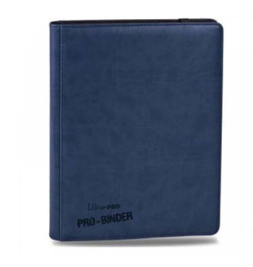 Portfolio Ultra Pro - Premium Pro-binder - 360 cases - Simili Cuir Bleu Foncé - Poke-Geek