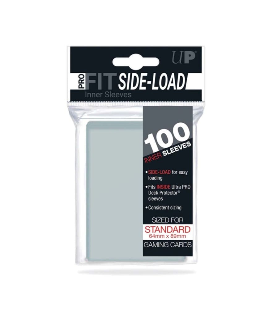 Sleeve Ultra Pro - Format Standard - Pro Fit Side-Load - Transparent - par 100 - Poke-Geek