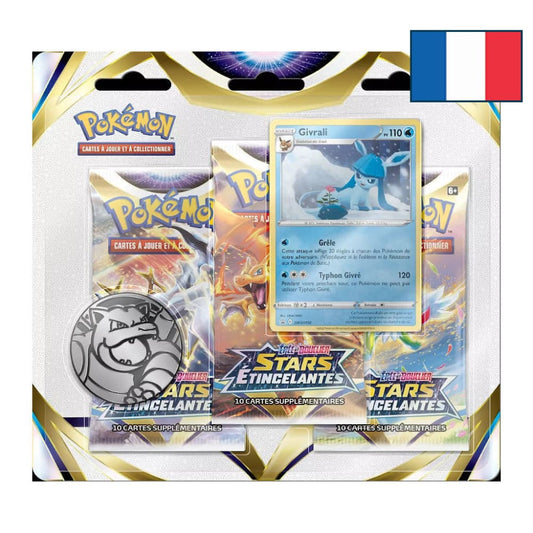 Tripack Givrali Stars Étincelantes Pokémon FR