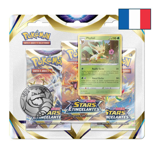 Tripack Phyllali Stars Étincelantes Pokémon FR