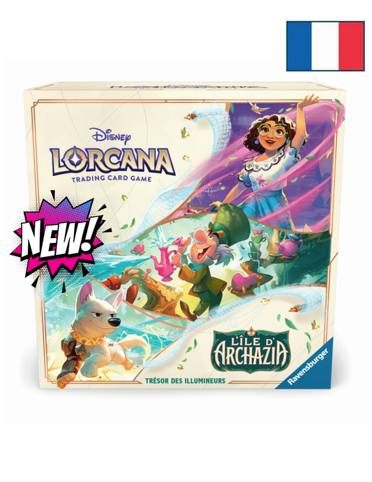 Trove Pack (Trésor des Illumineurs) – L’Île d’Archazia – Set 7 – Disney Lorcana FR