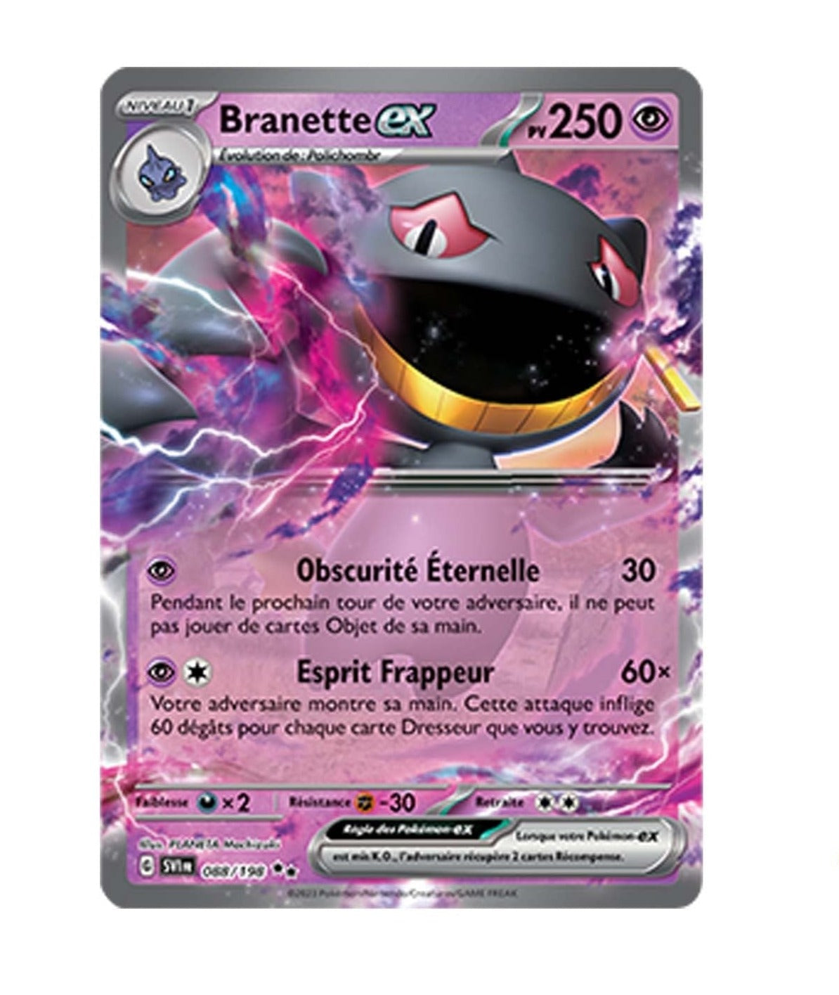 Ultra - Pokemon - Écarlate et Violet - Branette ex 88/198 - Poke-Geek