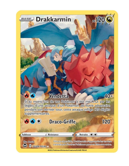 Ultra - Pokemon - Tempête Argentée - Drakkarmin TG09/TG30