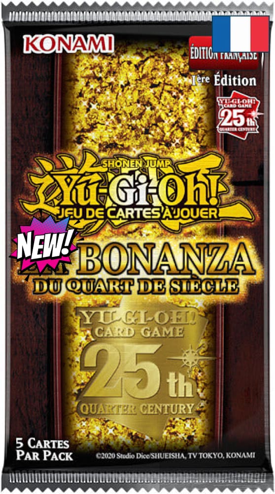 Yu-Gi-Oh! Jcc - Display De Pack Booster ’La Bonanza Du Quart Siècle’ (24 Boosters) Fr Display