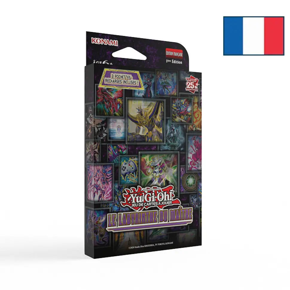 Yu-Gi-Oh! Jcc - Pack De 3 Boosters Le Labyrinthe Du Maître (Blister Cartonné) Fr